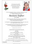 Rosmarie Staffner